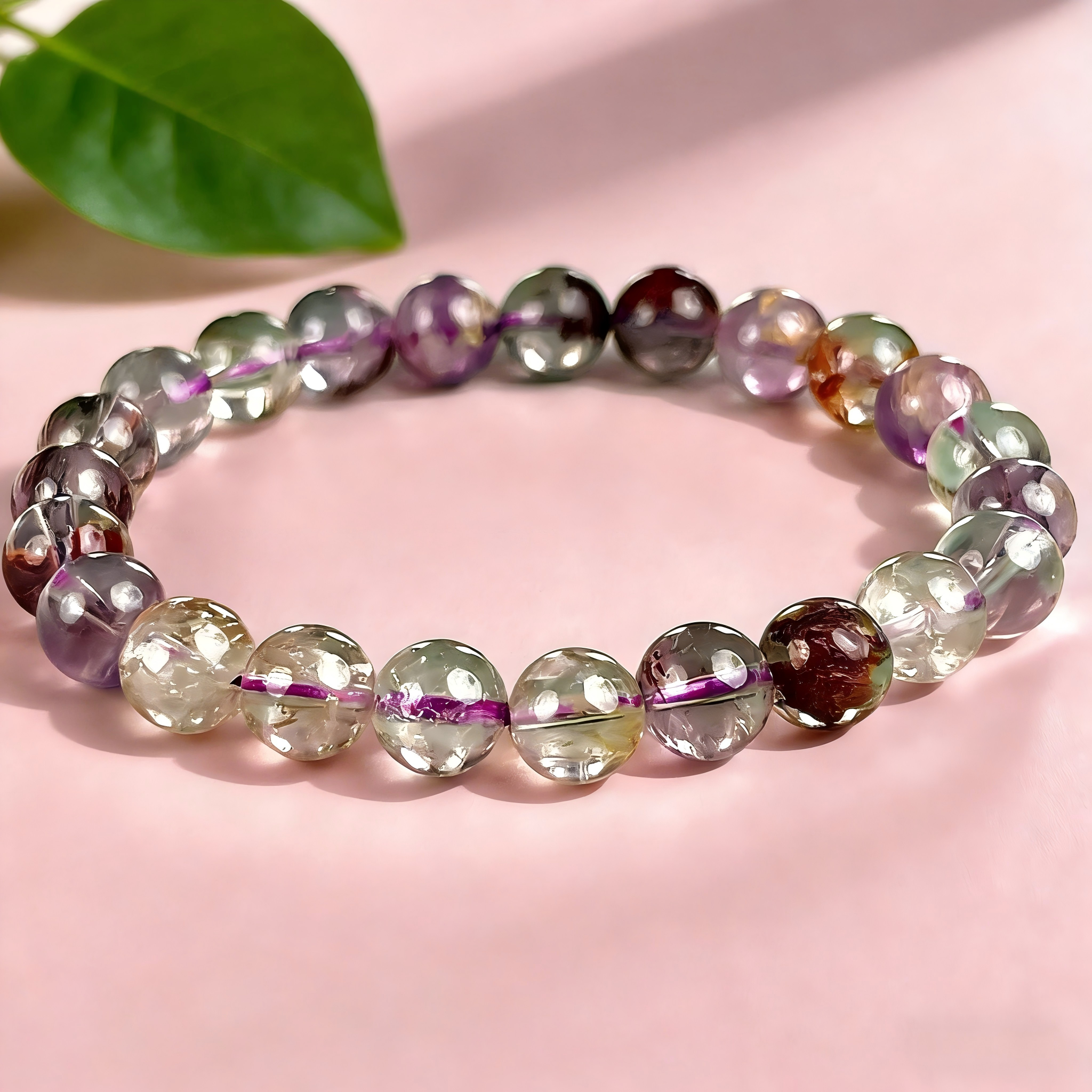 Super Seven  Beaded Bracelet