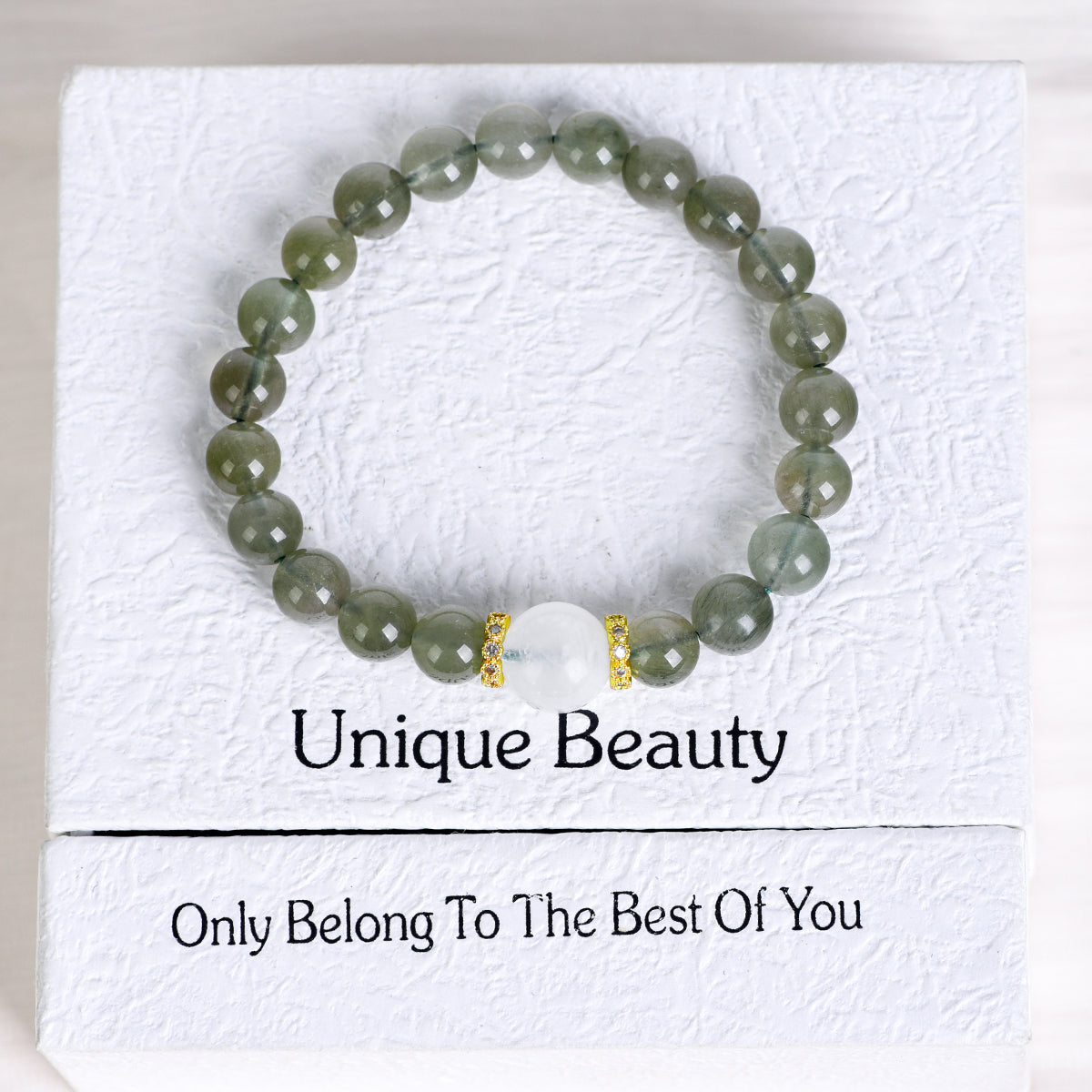 Green Rutilated Bracelet