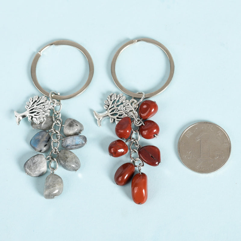 Rolling Stone Tree of Life Keychain