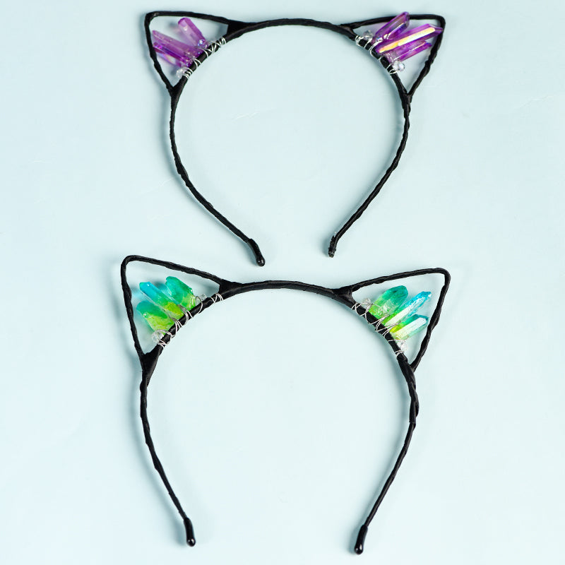 Crystal Cat Ears Headband