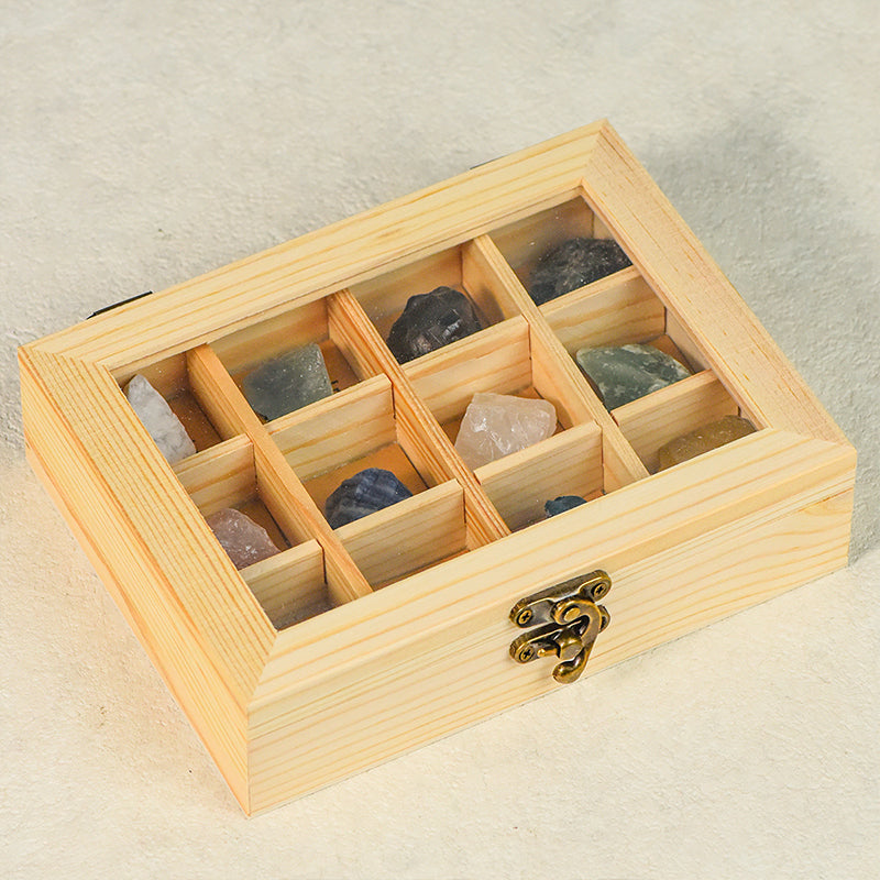 Wooden Box Healing Set