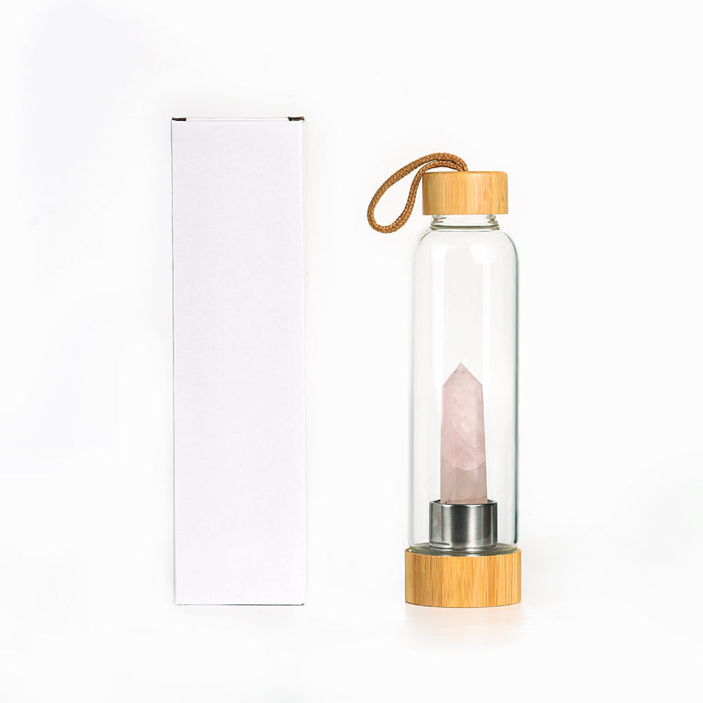 Tower Energy Water Bottle（Wooden Cap）