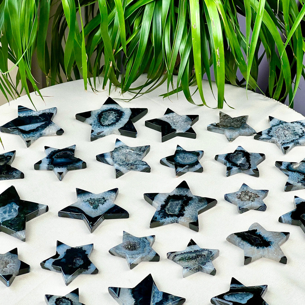black agate stars