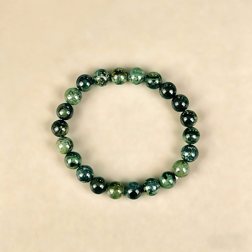 Kambaba Jasper  Beaded Bracelet