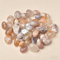 Flower Agate - Tumble & Cube