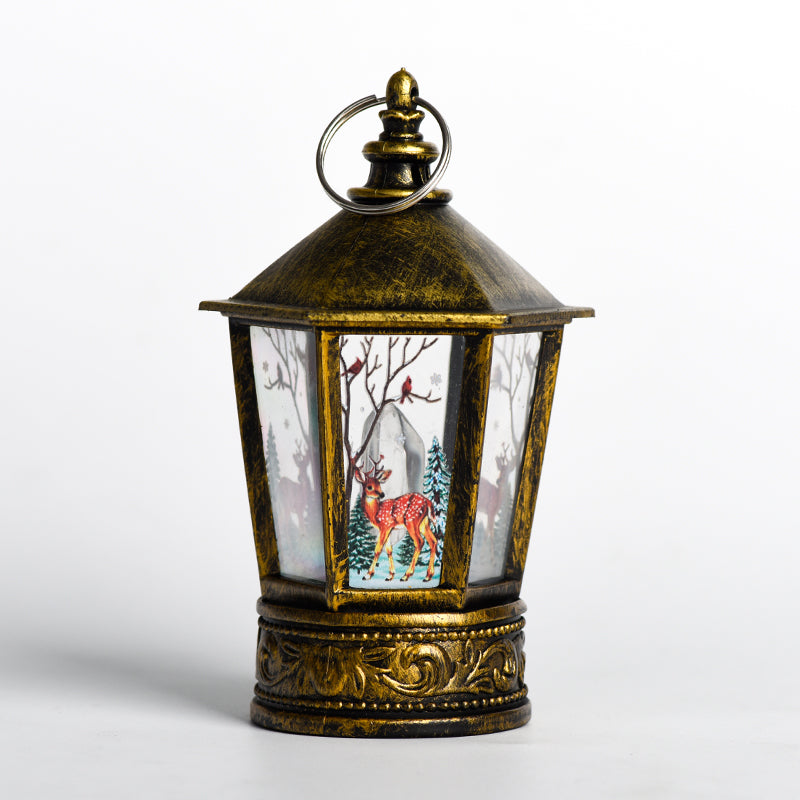 Christmas Revolving Lantern