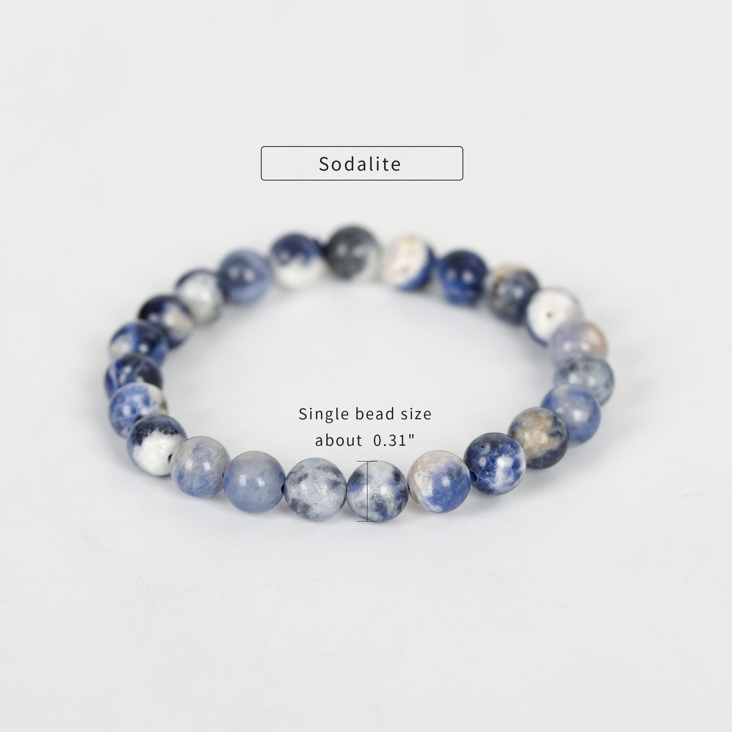 Sodalite Bracelet 6mm 8mm 10 mm