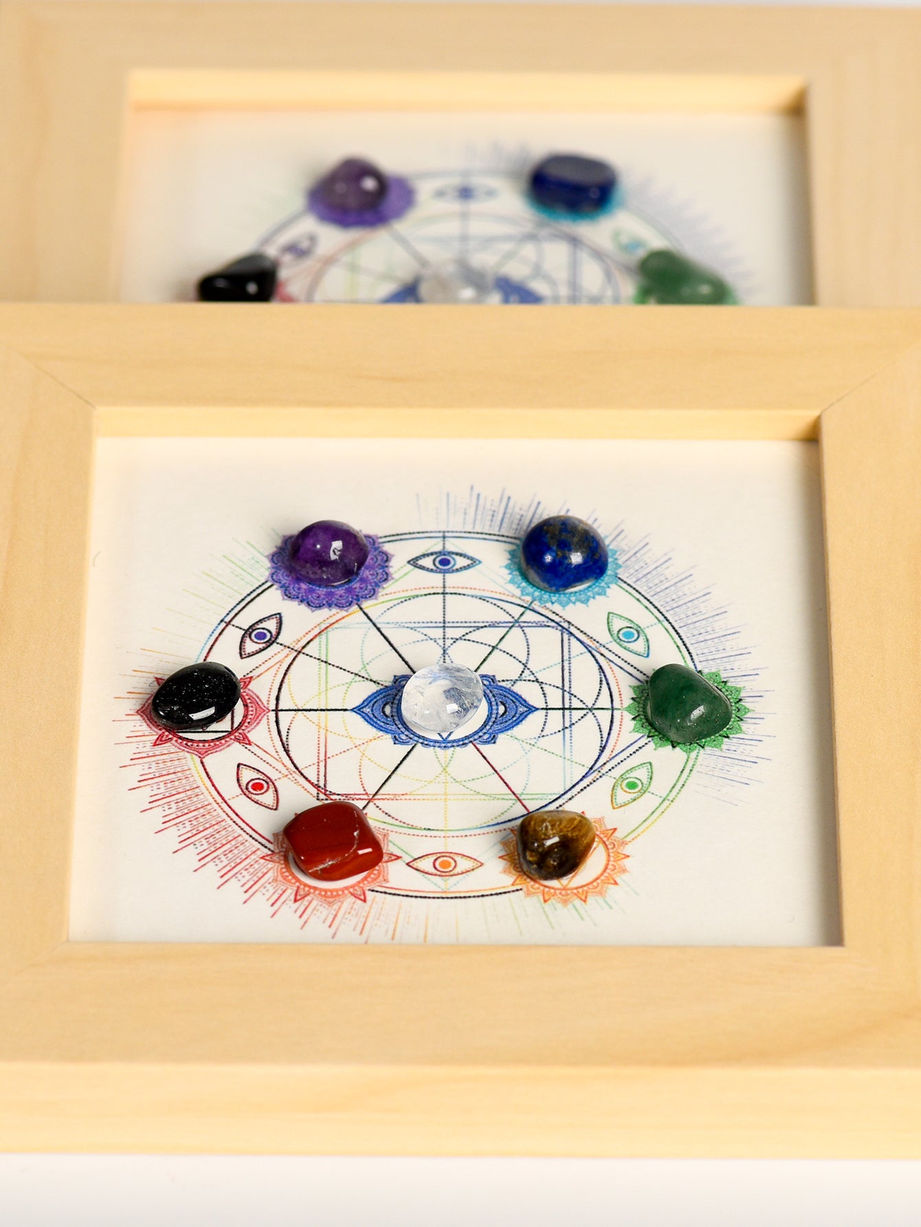 Square Seven Chakras Frame