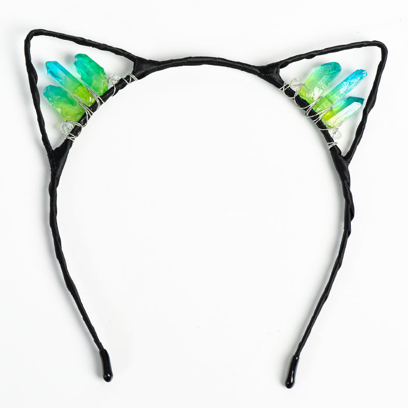 Crystal Cat Ears Headband