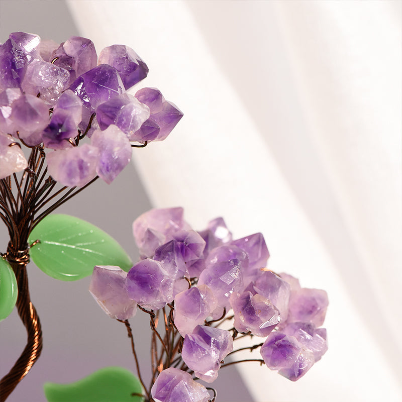 Amethyst Teeth Crystal Tree