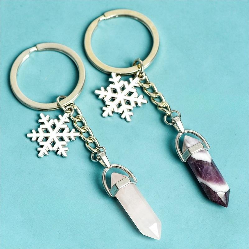 Tower Christmas Keychain