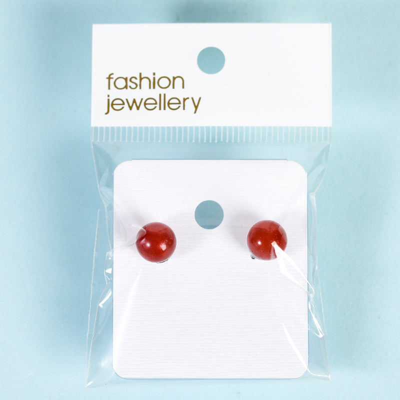 8mm Bead Earring