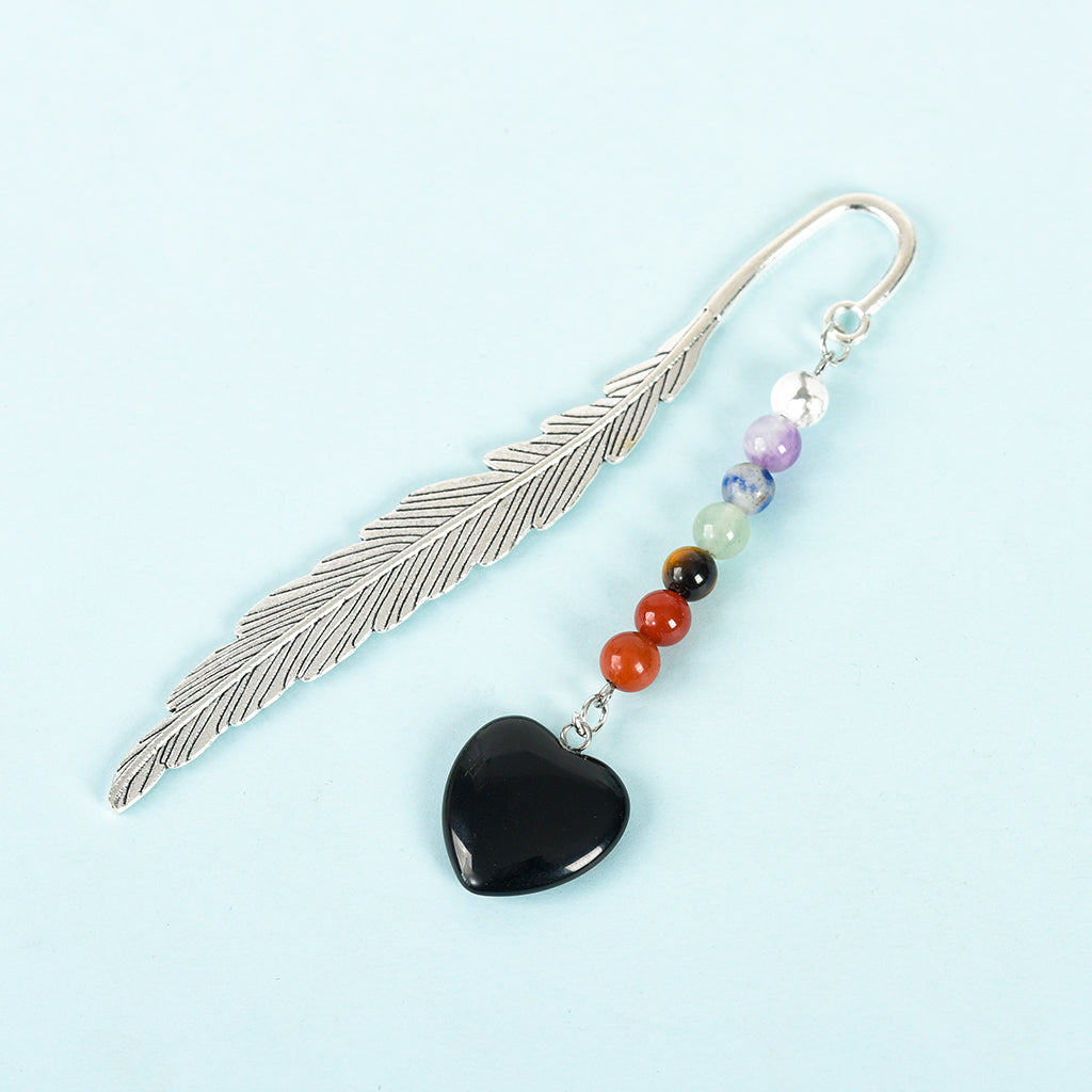 Seven Chakra Heart Bookmark