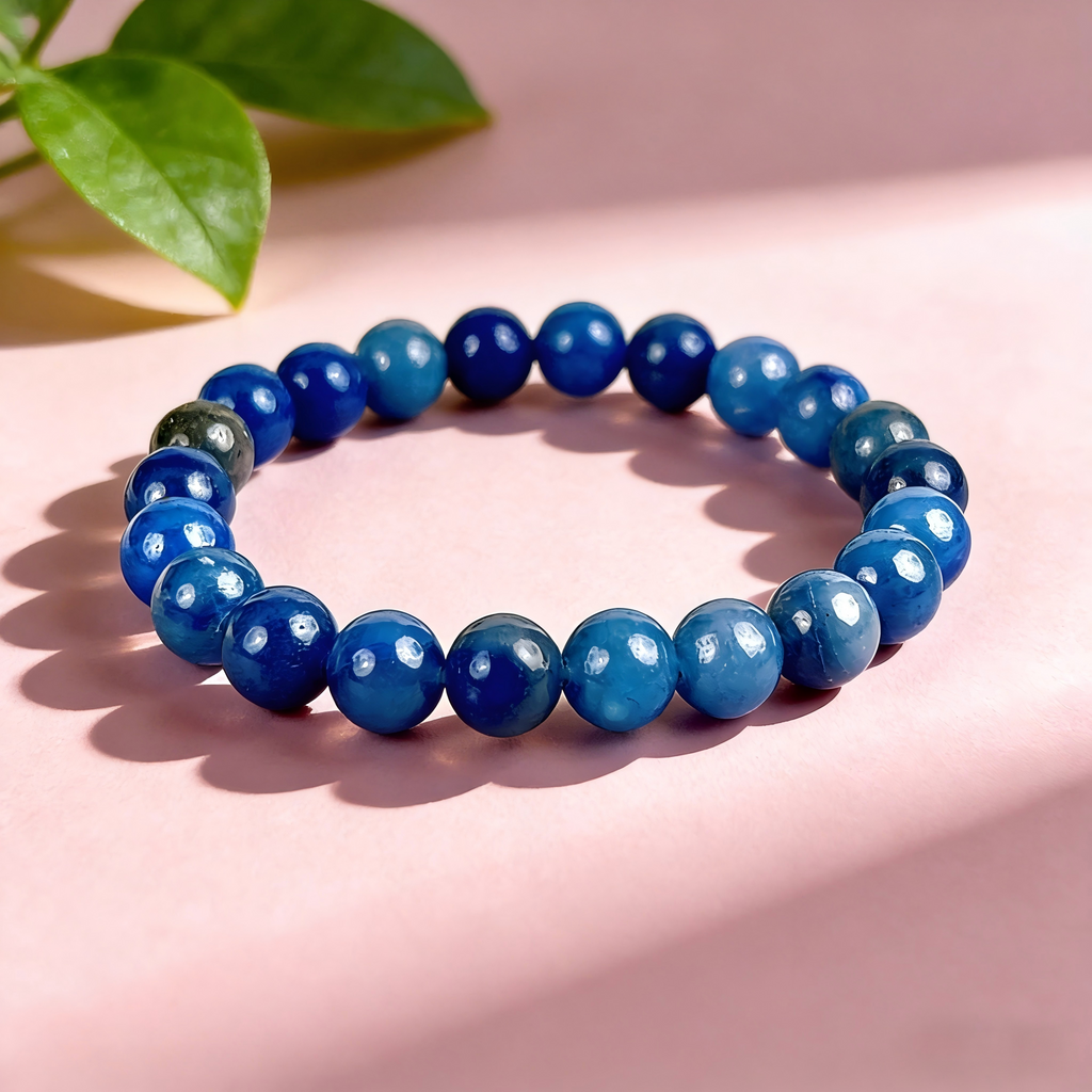 Blue Aventurine  Beaded Bracelet