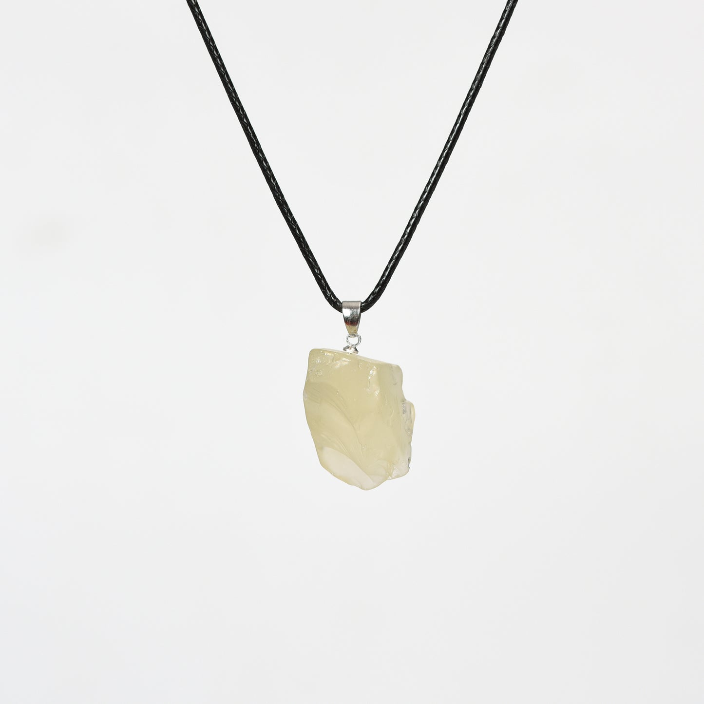 Raw Crystal Pendant ( toggle clip)