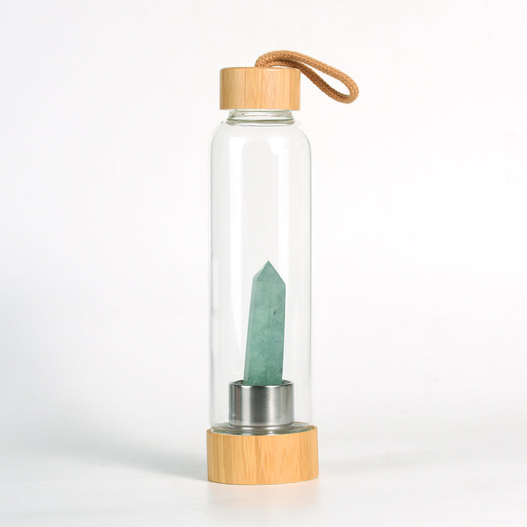 Tower Energy Water Bottle（Wooden Cap）