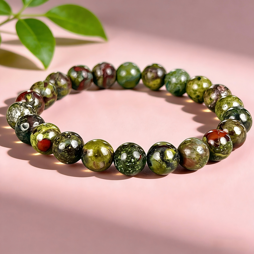 Dragons Blood  Beaded Bracelet