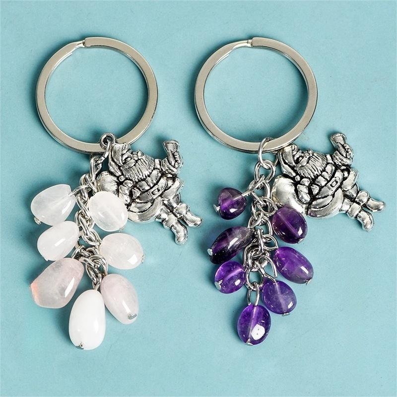 Grape Christmas Keychain