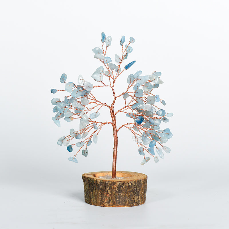 Crystal Tree Wooden Base