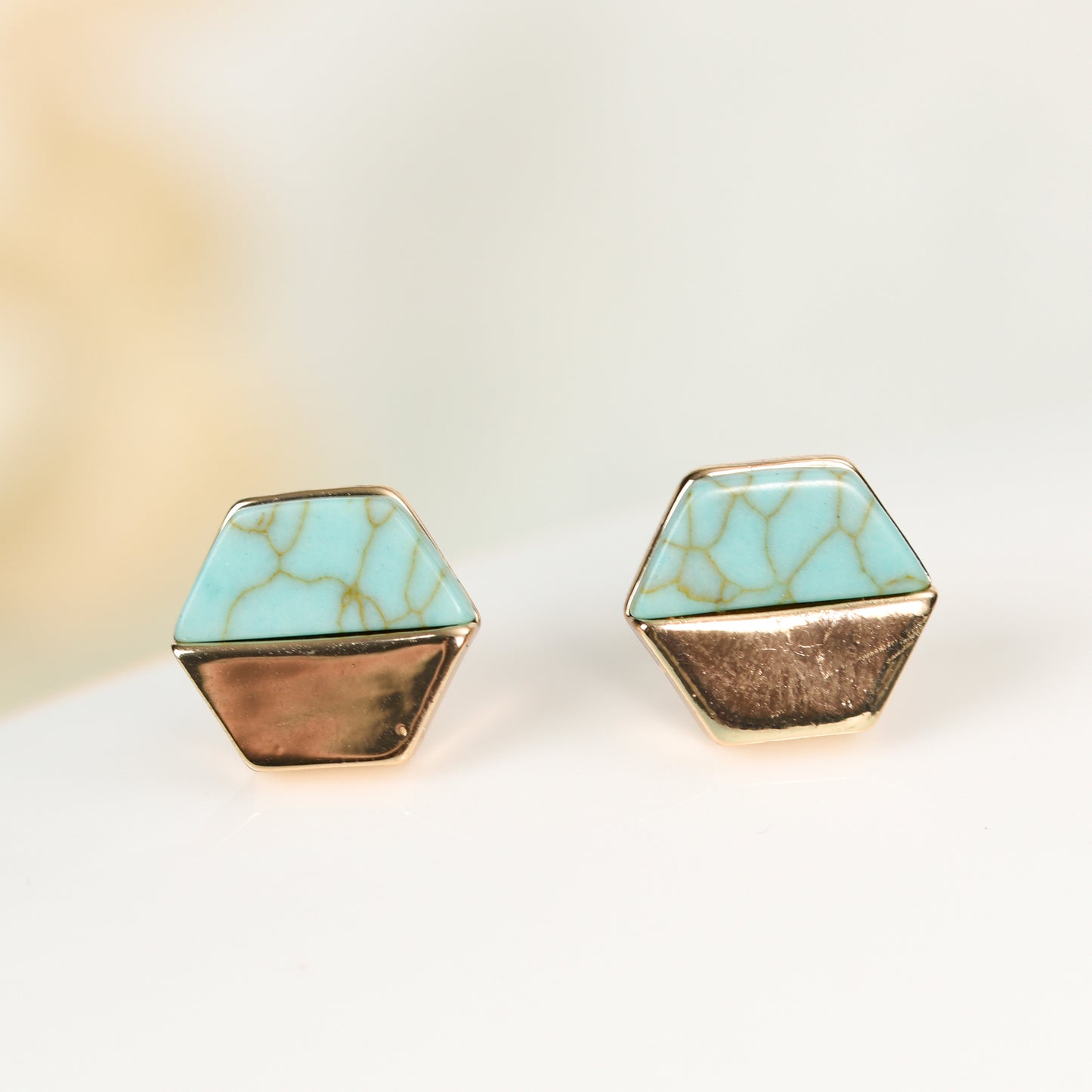 Hexagon Earring