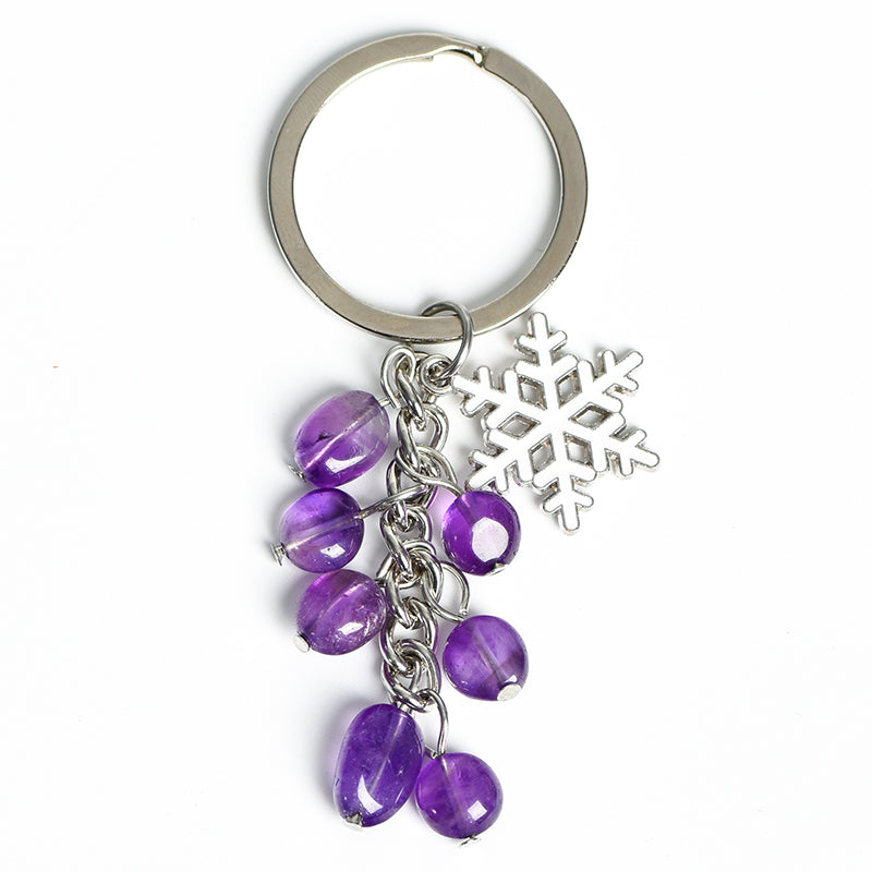 Grape Christmas Keychain