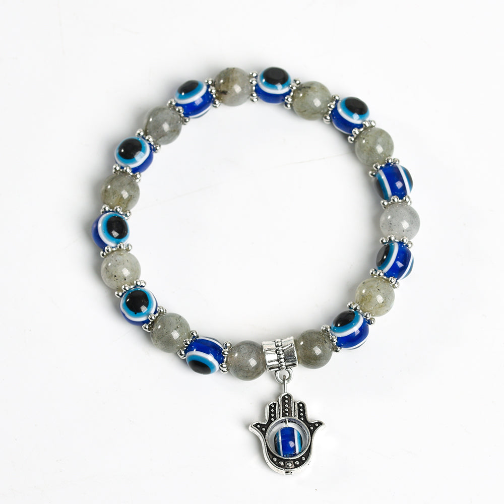 Evil Eye&Hamsa Hand Bracelet