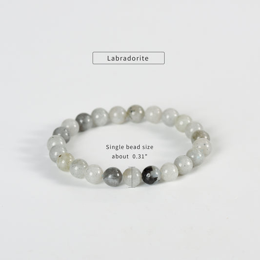 Labradorite Bracelet 6mm 8mm 10 mm