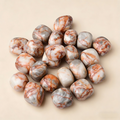 Red Network Jasper - Tumble & Cube