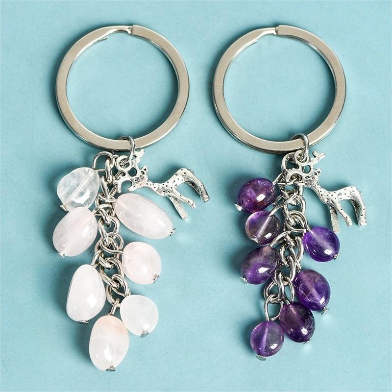 Grape Christmas Keychain