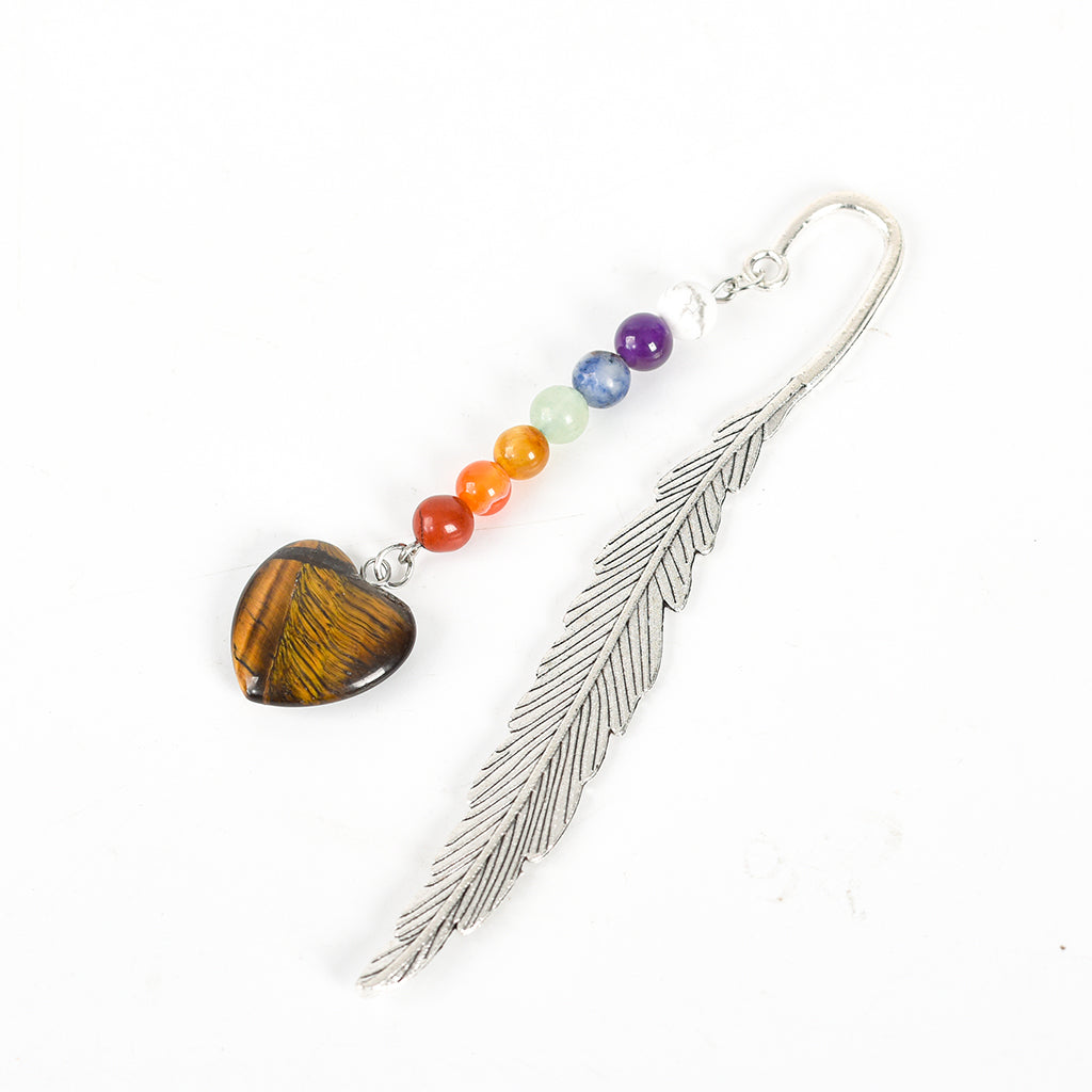 Seven Chakra Heart Bookmark