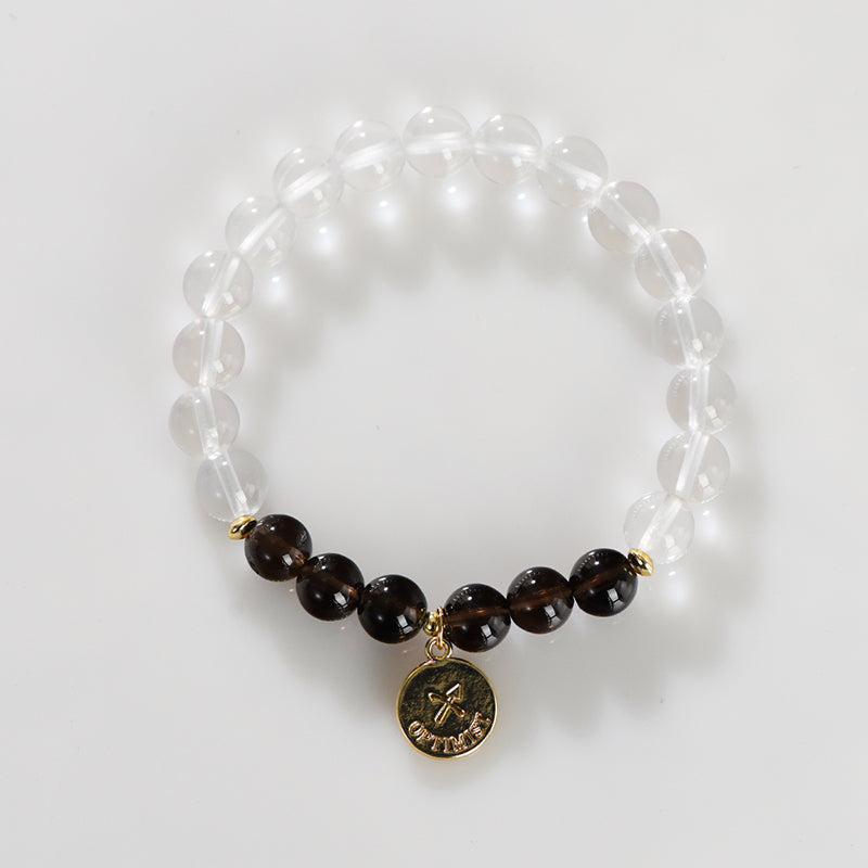 Clear Quartz Zodiac Bracelet