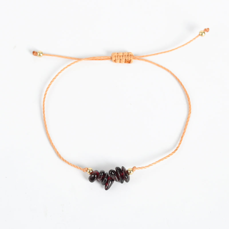 Chips Bracelet(Wax line)