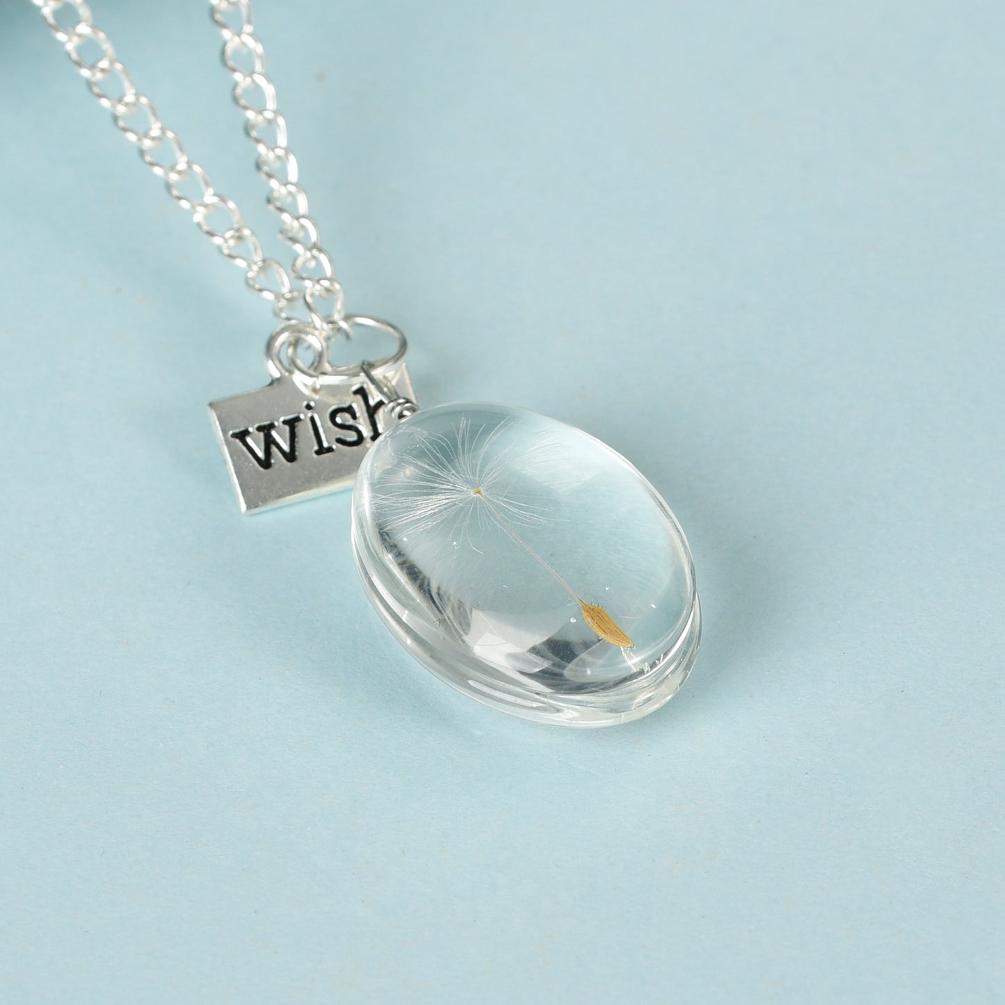 Dandelion Seed Pendant