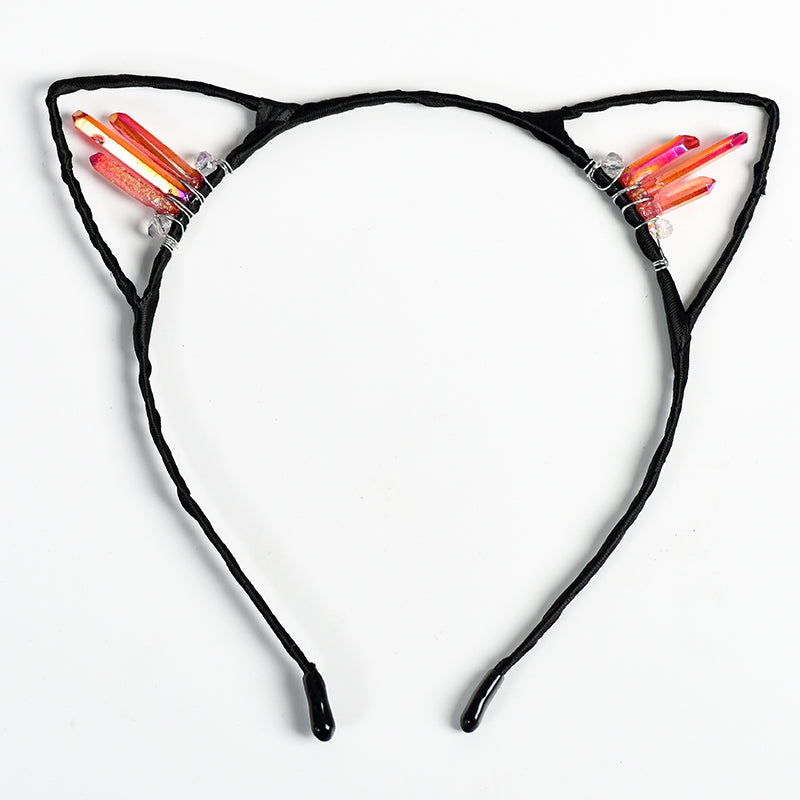 Crystal Cat Ears Headband