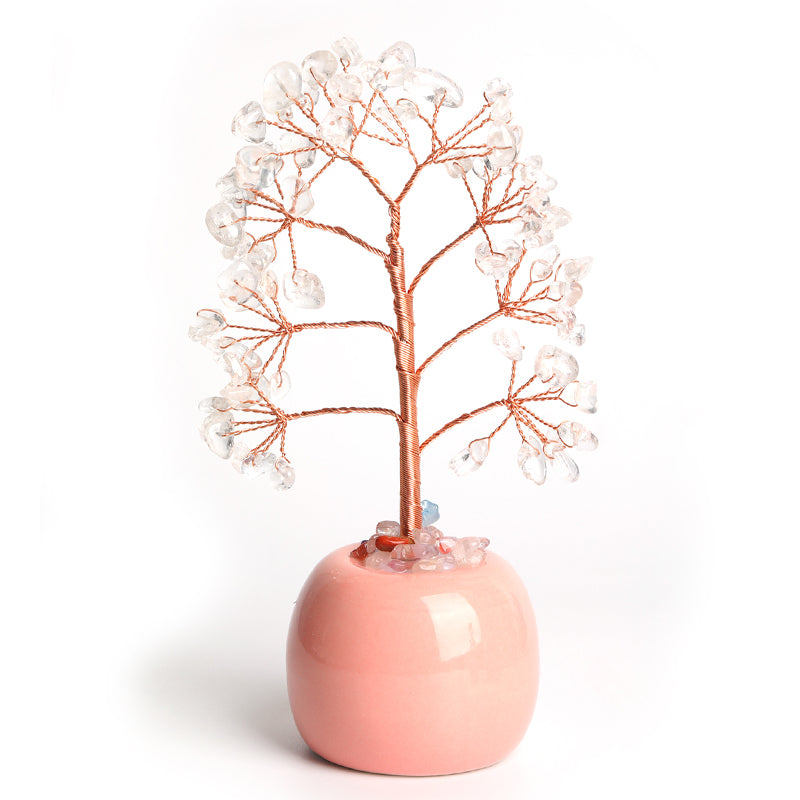 Apple Vase Crystal Tree