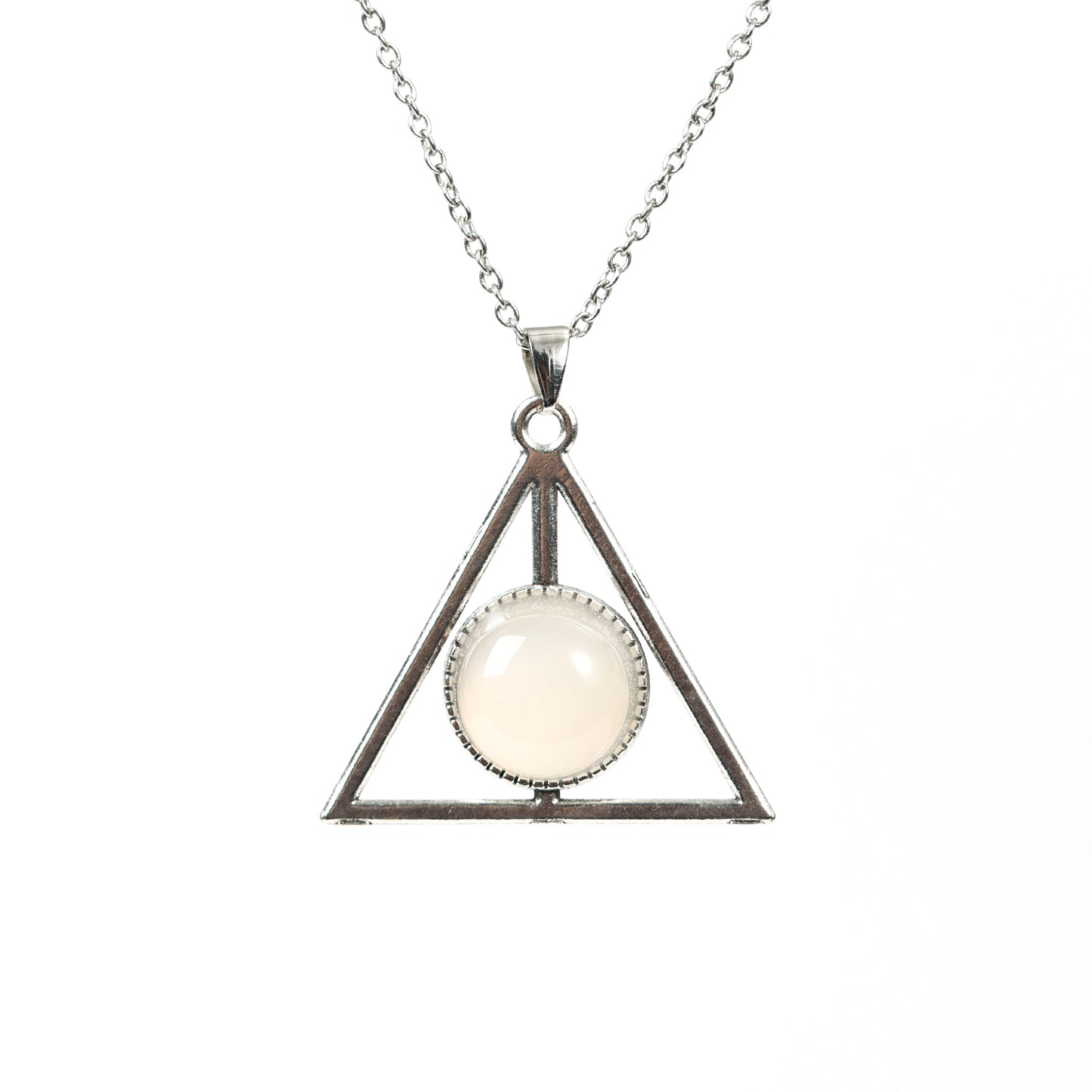 Sphere In Triangular pendant