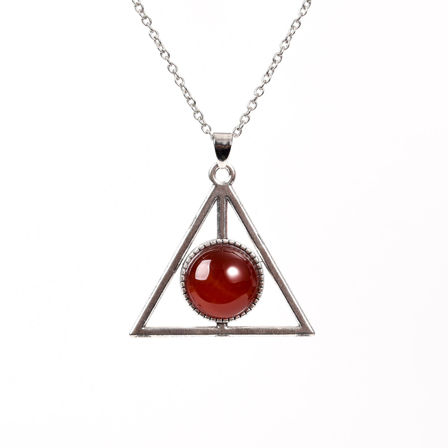 Sphere In Triangular pendant