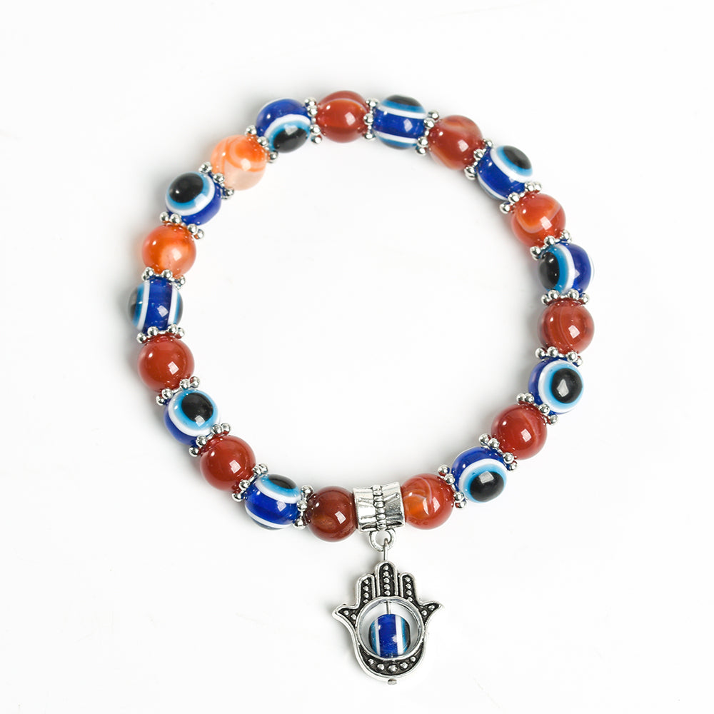 Evil Eye&Hamsa Hand Bracelet