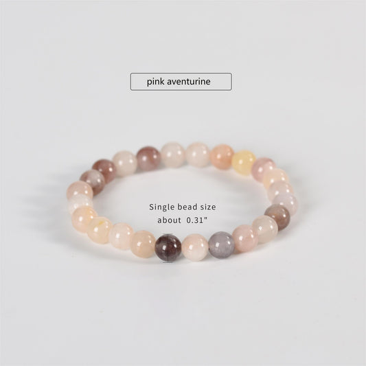 Pink Aventurine Bracelet 6mm 8mm 10 mm