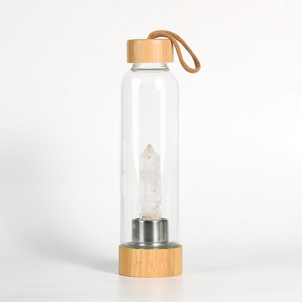 Tower Energy Water Bottle（Wooden Cap）