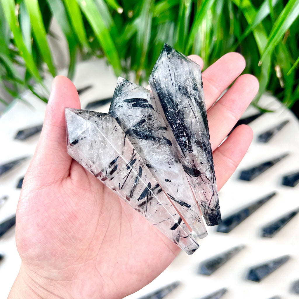 black tourmaline wand