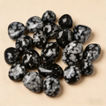 Snowflake Obsidian - Tumble & Cube