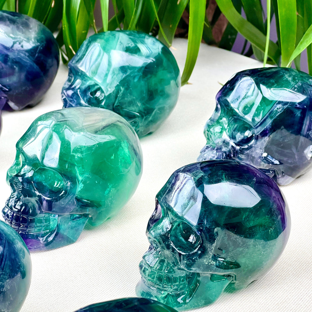 fluorite skull