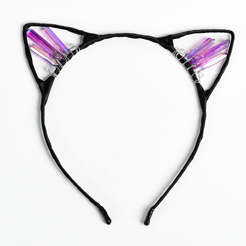 Crystal Cat Ears Headband