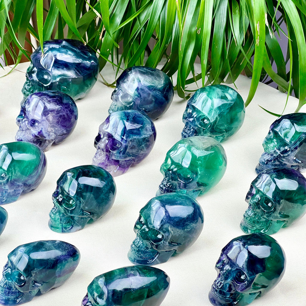 fluorite skull