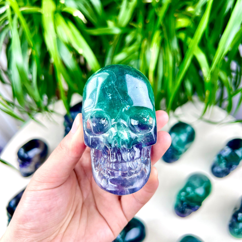 fluorite skull