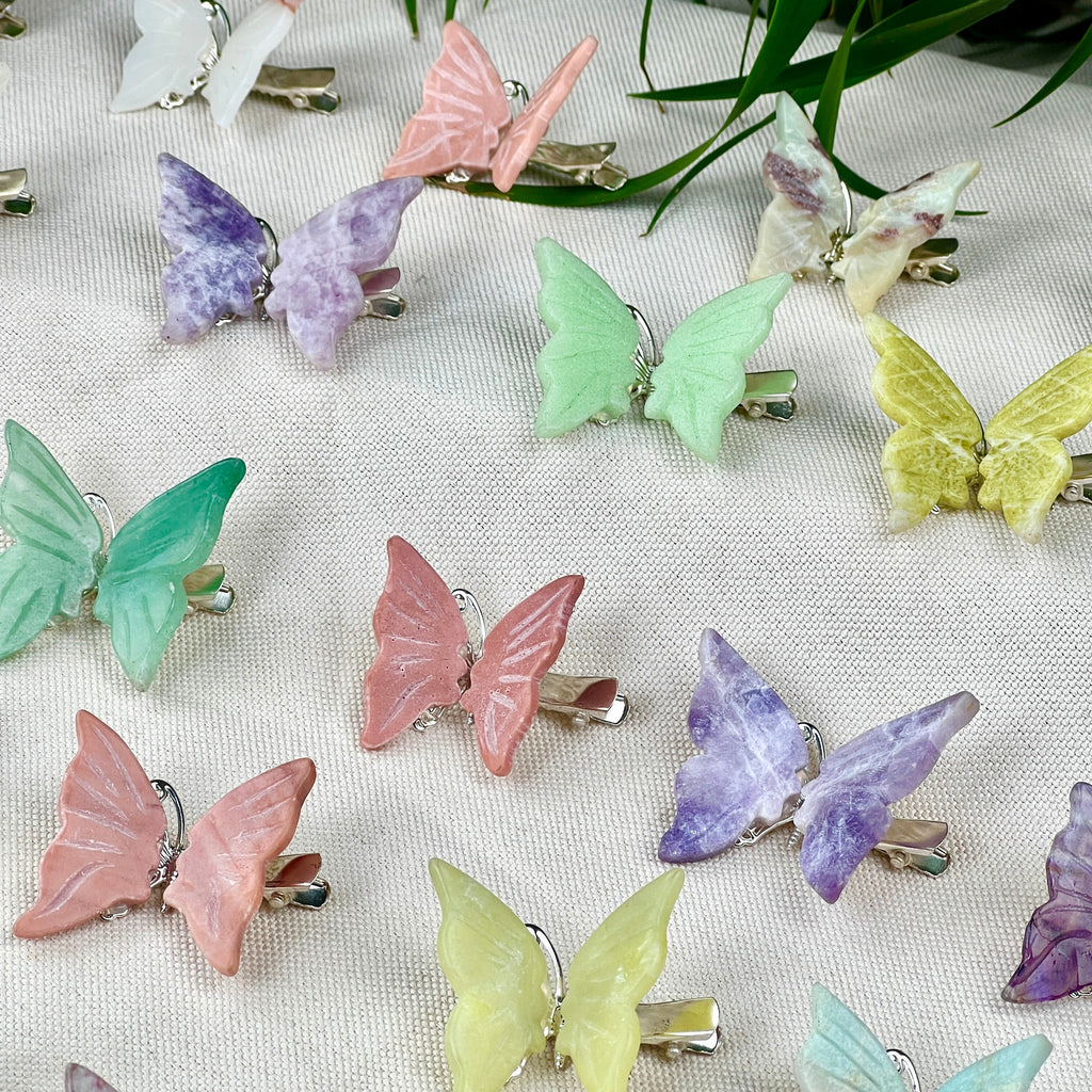 butterfly hairpins