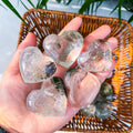 garden quartz heart