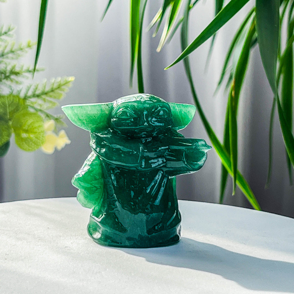 green aventurine yoda