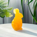 yellow calcite rabbite